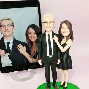 custom handmade 3D portrait from your photos | mini me art doll